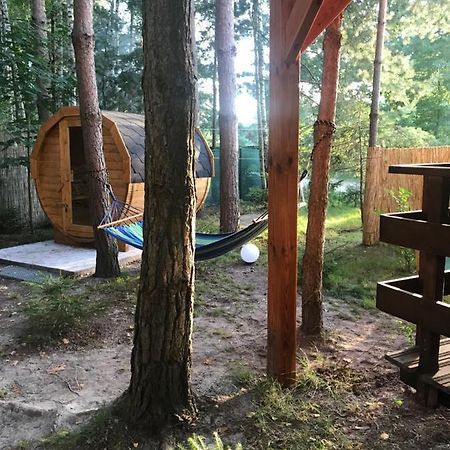 Domek Pod Klonem - Typ Mobilny Biszcza Dış mekan fotoğraf
